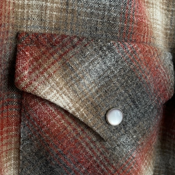 Mens Pendleton Wool Canyon Shirt - Picture 4 of 8